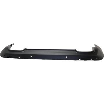 Bumper Cover, Challenger 15-17 Rear Bumper Cover, Lower, Textured, W/ Parking Aid Snsr Holes, (Exc. 3.6L Eng), Replacement REPD760133