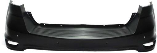 Dodge Rear, Upper Bumper Cover-Primed, Plastic, Replacement REPD760146P