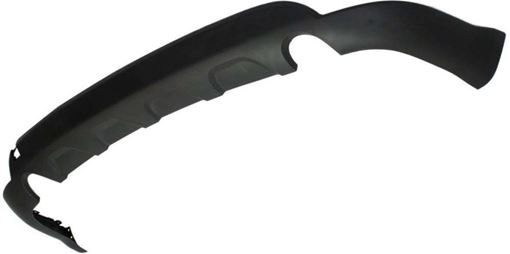 Dodge Rear, Lower Bumper Cover-Textured, Plastic, Replacement REPD760149Q