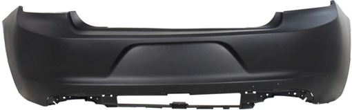 Dodge Rear Bumper Cover-Primed, Plastic, Replacement REPD760160PQ