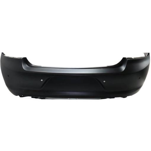 Bumper Cover, Charger 15-17 Rear Bumper Cover, Prmd, W/ Ipas Holes, (Exc. Daytona/Srt/R/T Scat Pack Models) - Capa, Replacement REPD760161PQ