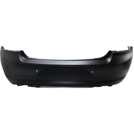 Bumper Cover, Charger 15-17 Rear Bumper Cover, Prmd, W/ Ipas Holes, (Exc. Daytona/Srt/R/T Scat Pack Models), Replacement REPD760161P