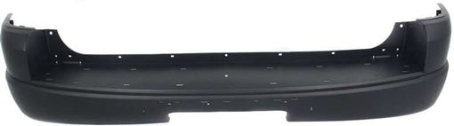 Ford Rear Bumper Cover-Primed top; Textured bottom, Plastic, Replacement REPF760105