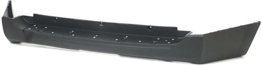 Rear Bumper Cover Replacement-Textured, Plastic, Replacement REPF760112