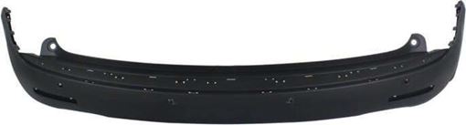 GMC Rear Bumper Cover-Textured, Plastic, Replacement REPG760106