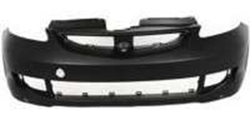 Honda Front Bumper Cover-Primed, Plastic, Replacement REPH010304P