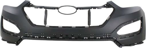 Hyundai Front, Upper Bumper Cover-Primed, Plastic, Replacement REPH010321PQ