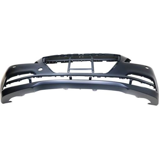 Hyundai Front Bumper Cover-Primed, Plastic, Replacement REPH010342PQ