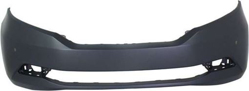 Honda Front Bumper Cover-Primed, Plastic, Replacement REPH010355P