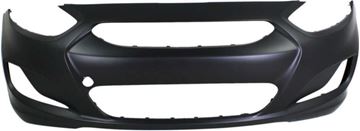 Bumper Cover, Accent 12-14 Front Bumper Cover, Primed, Hatchback/(Sedan 12-13), To 10-15-13, Replacement REPH010364P