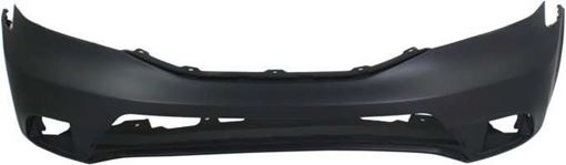 Bumper Cover, Pilot 12-15 Front Bumper Cover, Primed, W/O Hlw And Park Assist Snsr Holes, Ex/Ex-L/Lx Models, Replacement REPH010365P