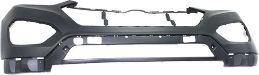 Hyundai Front, Upper Bumper Cover-Primed, Plastic, Replacement REPH010376PQ