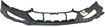 Hyundai Front, Upper Bumper Cover-Primed, Plastic, Replacement REPH010376PQ