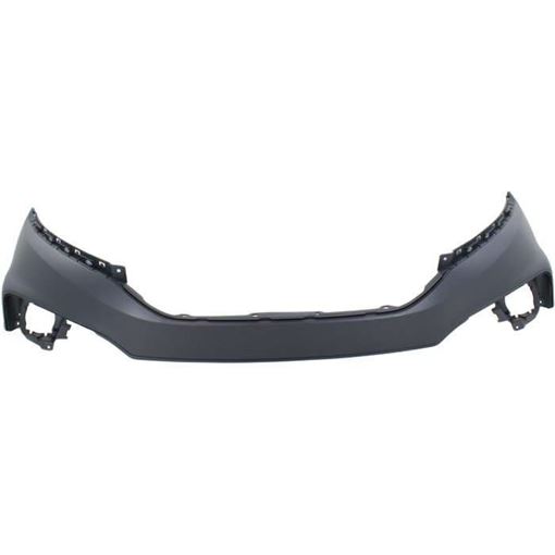 Honda Front, Upper Bumper Cover-Primed, Plastic, Replacement REPH010380P