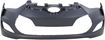 Bumper Cover, Veloster 12-17 Front Bumper Cover, Primed, W/O Turbo - Capa, Replacement REPH010382PQ