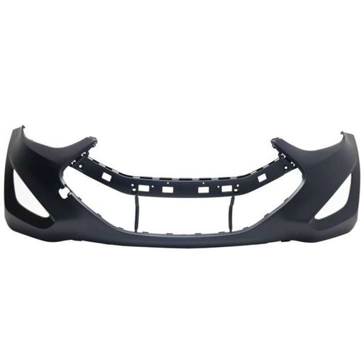 Bumper Cover, Elantra Coupe 14-14 Front Bumper Cover, Primed, From 11-1-13 - Capa, Replacement REPH010395PQ