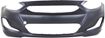 Hyundai Front Bumper Cover-Primed, Plastic, Replacement REPH010397PQ