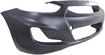 Hyundai Front Bumper Cover-Primed, Plastic, Replacement REPH010397PQ