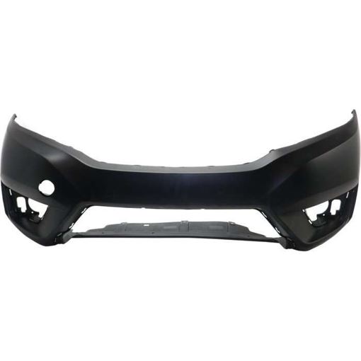 Honda Front Bumper Cover-Primed, Plastic, Replacement REPH010398PQ