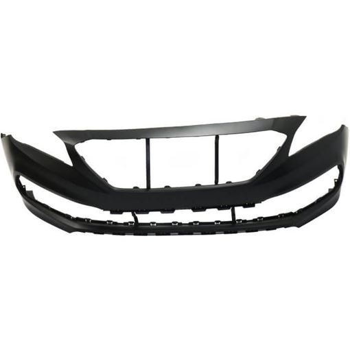 Hyundai Front Bumper Cover-Primed, Plastic, Replacement REPH010399PQ