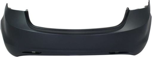 Hyundai Rear Bumper Cover-Primed, Plastic, Replacement REPH760143PQ