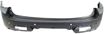 Honda Rear Bumper Cover-Primed, Plastic, Replacement REPH760145PQ