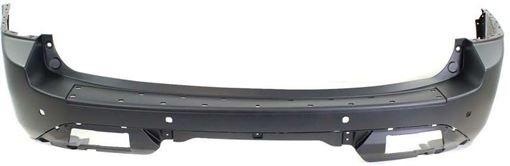 Honda Rear Bumper Cover-Primed, Plastic, Replacement REPH760145PQ