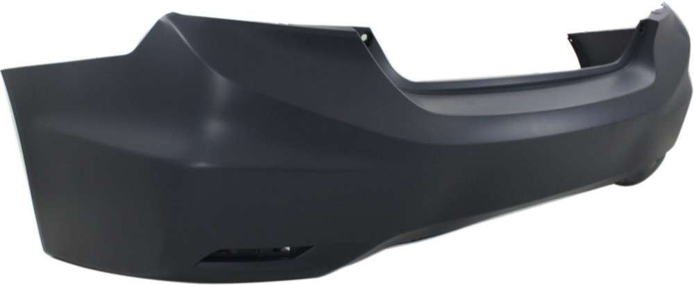 Honda Rear, Upper Bumper Cover-Primed, Plastic | Replacement REPH760150P|