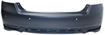 Honda Rear Bumper Cover-Primed, Plastic, Replacement REPH760152P