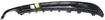 Bumper Cover, Sonata 15-17 Rear Bumper Cover, Lower, Primed, W/ Single Exhaust Hole, (Exc. Hybrid Model) - Capa, Replacement REPH760198Q