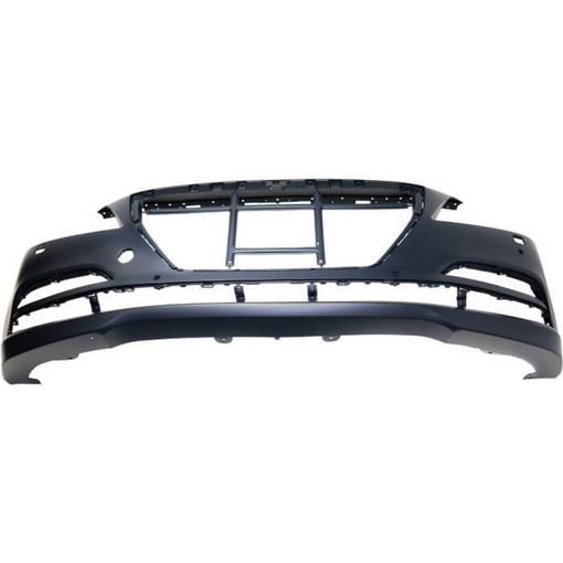 Hyundai Front Bumper Cover-Primed, Plastic, Replacement REPHY010305PQ