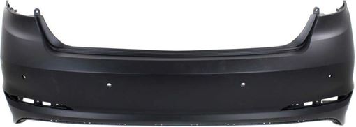 Hyundai Rear, Upper Bumper Cover-Primed, Plastic, Replacement REPHY760103PQ