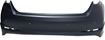 Hyundai Rear, Upper Bumper Cover-Primed, Plastic, Replacement REPHY760103P