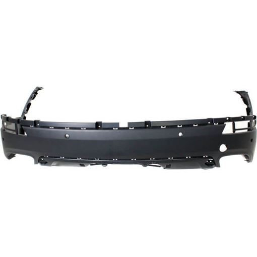 Hyundai Rear, Lower Bumper Cover-Textured, Plastic, Replacement REPHY760105