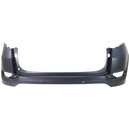 Hyundai Rear, Upper Bumper Cover-Primed, Plastic, Replacement REPHY760110PQ