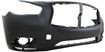 Bumper Cover, Jx35 13-13/Qx60 14-15 Front Bumper Cover, Primed, (Jx35, W/O Premium Pkg), W/O Obj Snsr Holes, Replacement REPI010323P