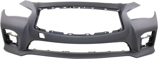 Infiniti Front Bumper Cover-Primed, Plastic, Replacement REPI010336P