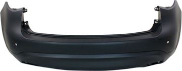 Bumper Cover, Fx35/Fx37 09-13/Qx70 14-15 Rear Bumper Cover, Primed, W/ Premium Pkg - Capa, Replacement REPI760116PQ