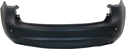 Bumper Cover, Fx35/Fx37 09-13/Qx70 14-15 Rear Bumper Cover, Primed, W/ Premium Pkg - Capa, Replacement REPI760116PQ