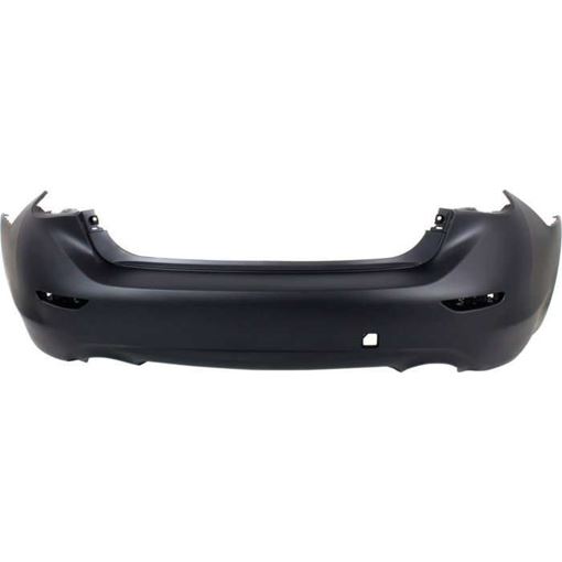 Infiniti Rear Bumper Cover-Primed, Plastic, Replacement REPI760128PQ