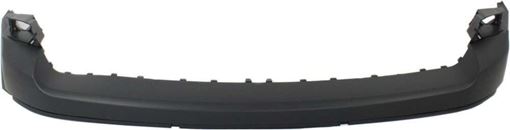 Jeep Front, Upper Bumper Cover-Primed, Plastic, Replacement REPJ010312P