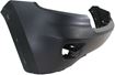 Jeep Front, Upper Bumper Cover-Primed, Plastic, Replacement REPJ010314P