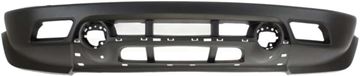 Bumper Cover, Patriot 11-17 Front Bumper Cover, Lower, Textured, W/ Mldg Hole (For Chr Trim) And Tow Hook Holes, Replacement REPJ010316