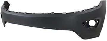 Bumper Cover, Grand Cherokee 14-16 Front Bumper Cover, Upper, Primed, (Exc. Srt Model), W/O Ipas Holes, Replacement REPJ010324P