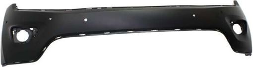 Jeep Front, Upper Bumper Cover-Primed, Plastic, Replacement REPJ010325P