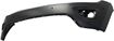 Jeep Front, Upper Bumper Cover-Primed, Plastic, Replacement REPJ010325P