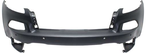 Bumper Cover, Cherokee 15-15 Front Bumper Cover, Upper, Primed, W/ Park Assist Snsr Holes, (Exc. Trailhawk Model), Replacement REPJ010330P