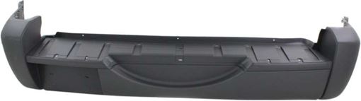 Jeep Rear Bumper Cover-Textured, Plastic, Replacement REPJ760135