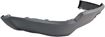 Bumper Cover, Grand Cherokee 11-13 Rear Bumper Cover, Lower, Txtd, W/ Tow Pkg, W/ Single Exh Hole, (Exc. Srt/Summit/Trailhawk Model), Replacement REPJ764302