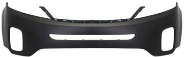 Bumper Cover, Sorento 14-15 Front Bumper Cover, Upper, Primed, W/ Or W/O Sport Pkg - Capa, Replacement REPK010324PQ